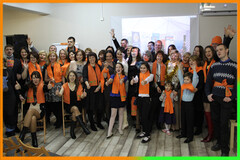 Новость: Новогодняя вечеринка в «Квадратном апельсине»